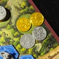 Đồng xu bạc Castles of Burgundy (Fleur-de-lis) - Thumbnail 2