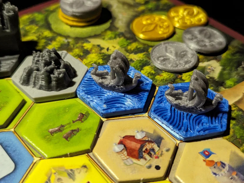 Tàu & Mỏ Castles of Burgundy (Castles of Burgundy Ships and Mines) - Image 1
