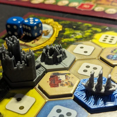 Tàu & Mỏ Castles of Burgundy (Castles of Burgundy Ships and Mines)