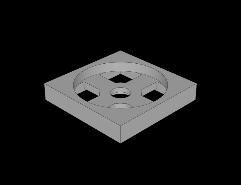 Đế xoay 2x2 tương thích LEGO - File in 3D chất lượng cao - Image 1