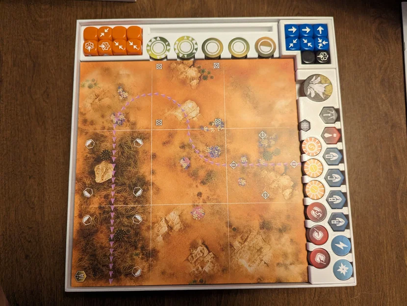 Khay token & dice (box insert) cho Horizon Zero Dawn: The Board Game - Image 1