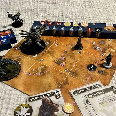 Khay token & dice (box insert) cho Horizon Zero Dawn: The Board Game