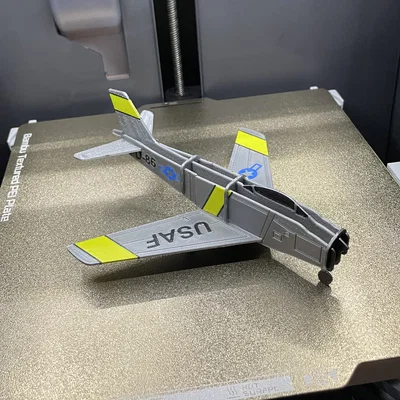 F-86 Sabre Kit Card – Bộ lắp ráp máy bay USAF