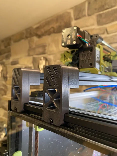 Chân khung ERCF cho 2020 extrusions (bản kéo dài) + logo Voron - Image 1