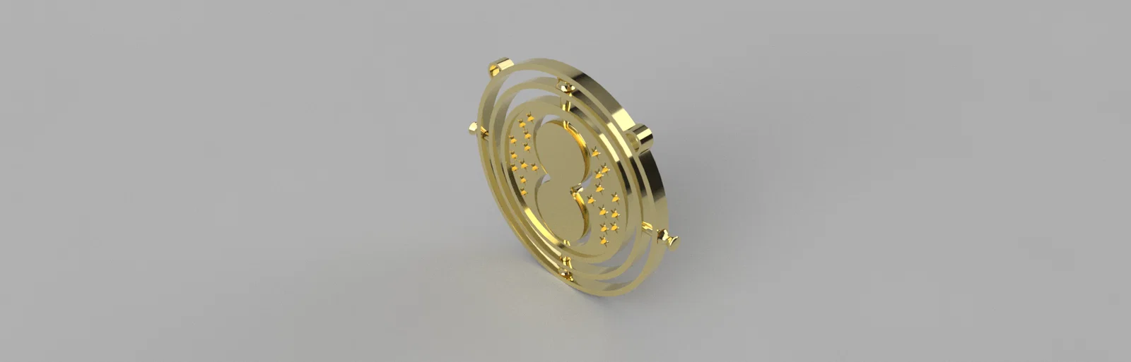 Mô hình Time-Turner Harry Potter (Xoay Thời gian) in 3D tuyệt đẹp - Image 1