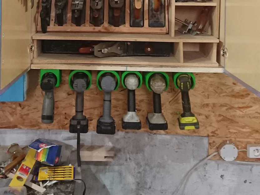 Giá treo máy khoan pin (Cordless Drill Holder) - Image 1