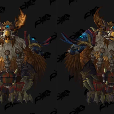 Mô hình 3D Armoured Moonkin Druid từ World of Warcraft độc đáo