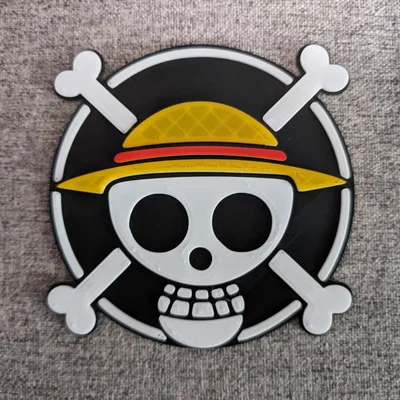 Mô hình logo One Piece in 3D đẹp mắt với kỹ thuật đổi màu