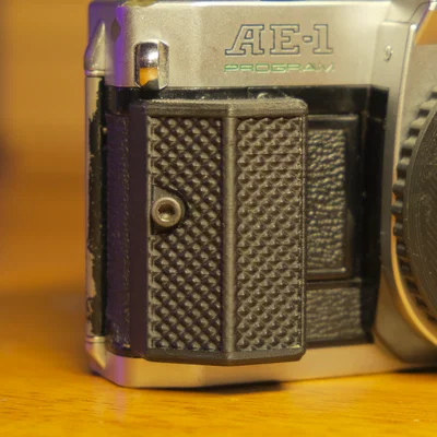 Tay nắm 3D cho máy ảnh Canon AE-1 Program - Cải thiện cảm giác cầm nắm