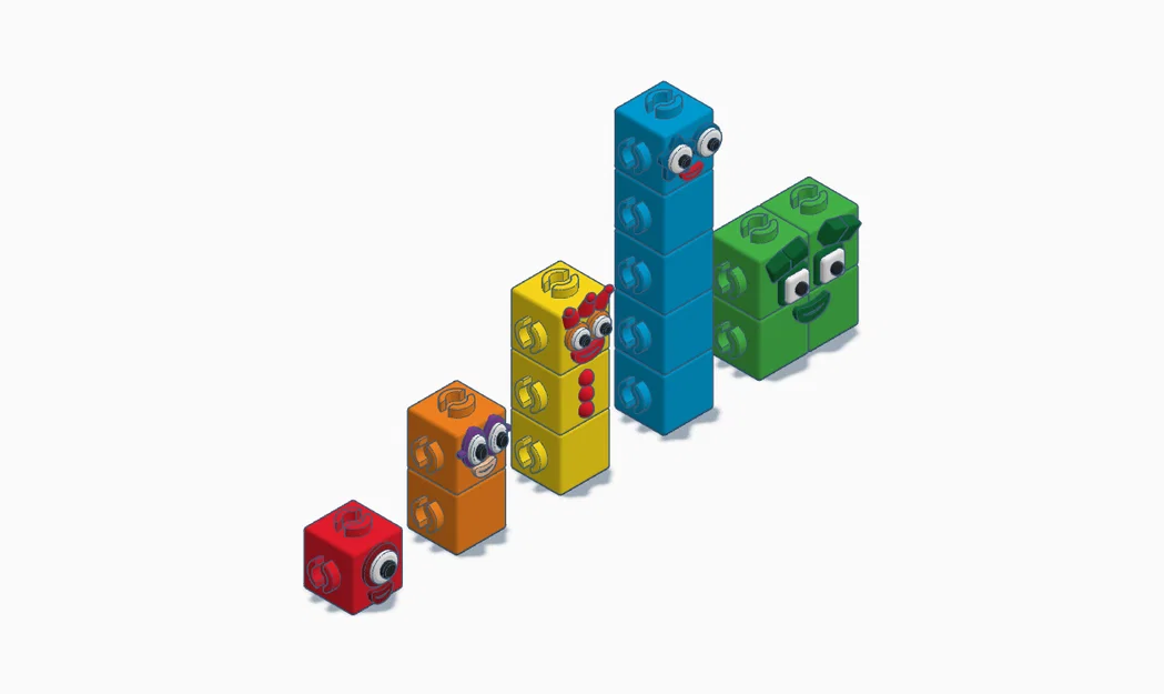 Numberblocks 1-5 [Building Blocks] – Mô hình lắp ghép - Image 2