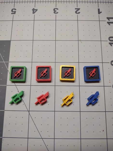 Dune Imperium Combat Marker (Marker Chiến Đấu) – Bản In 3D - Image 1