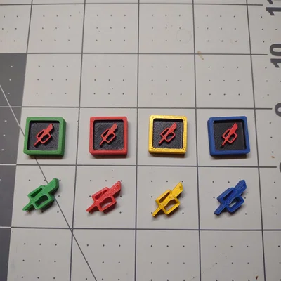 Dune Imperium Combat Marker (Marker Chiến Đấu) – Bản In 3D