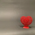 Mô hình trái tim Voronoi lồng ghép đẹp mắt cho ngày lễ tình nhân - Thumbnail 2
