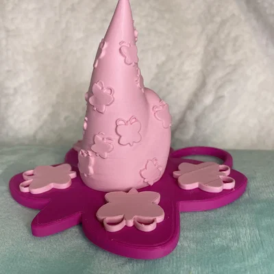 Mô hình chú lùn Gnome trang trí chủ đề bướm (Butterfly Gnome)