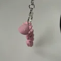 Móc khóa Axolotl khớp nối (Print in Place) - articulated axolotl keychain - Thumbnail 2