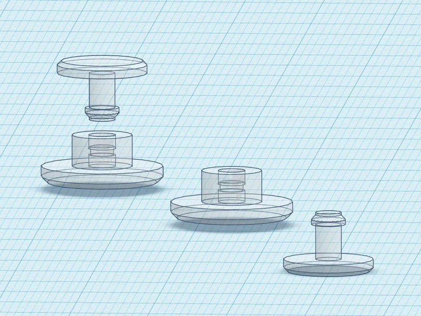 Nút gài thay thế cho dép Crocs - Thiết kế in 3D không cần keo - Image 3