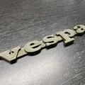 Biểu trưng logo Vespa phong cách cổ điển thập niên 80 in 3D - Thumbnail 1