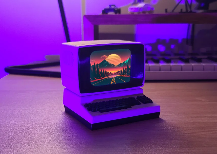 Máy tính mini retro chạy được (Working Tiny Retro PC) - Image 1