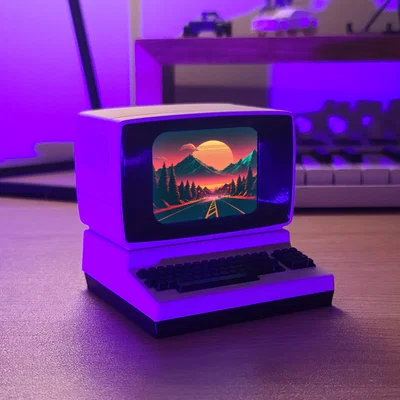 Máy tính mini retro chạy được (Working Tiny Retro PC)