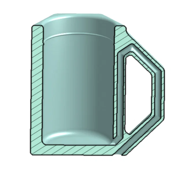 Ly Mug Tham Lam Ma Thuật (Pythagorean) dùng khi tắm cho bé - Image 2
