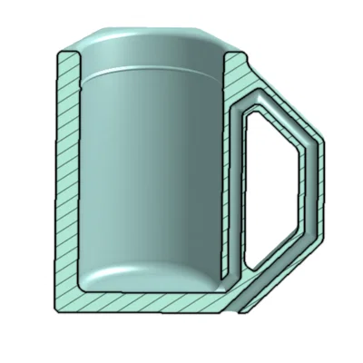 Ly Mug Tham Lam Ma Thuật (Pythagorean) dùng khi tắm cho bé