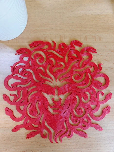 Trang trí tường Medusa the Gorgon (phong cách tối giản) - Image 2