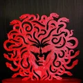 Trang trí tường Medusa the Gorgon (phong cách tối giản) - Thumbnail 3