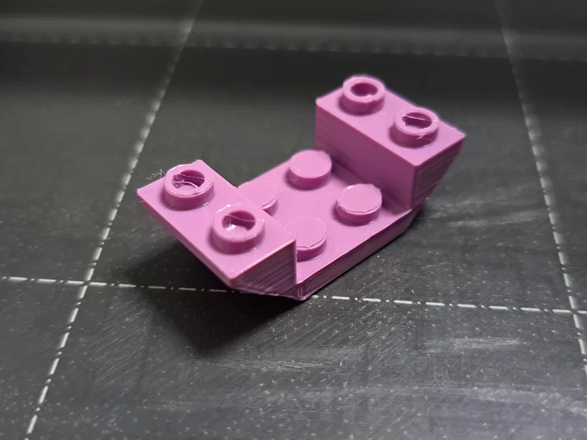 Ngói mái Brick Roof Tile 4x2 45° inverted tương thích LEGO 4871 - Image 1