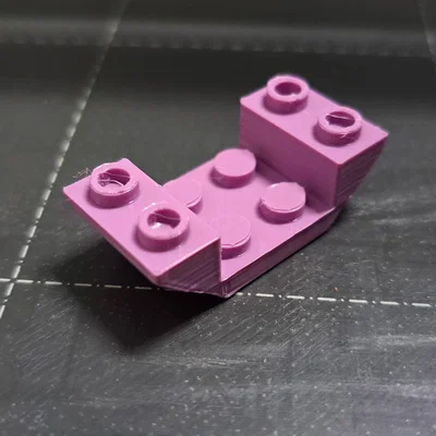 Ngói mái Brick Roof Tile 4x2 45° inverted tương thích LEGO 4871