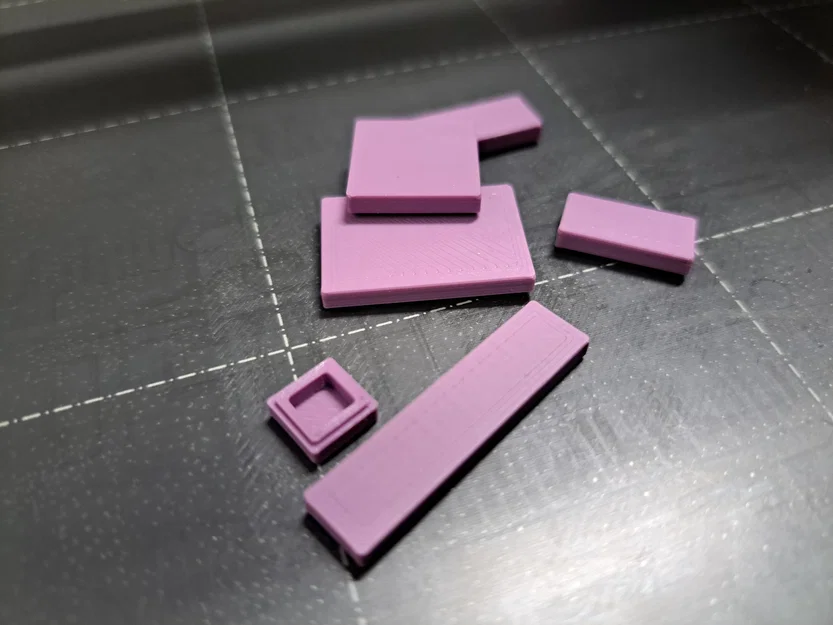 Tile tham số có rãnh (Parametric Tile with Groove) tương thích LEGO - Image 1