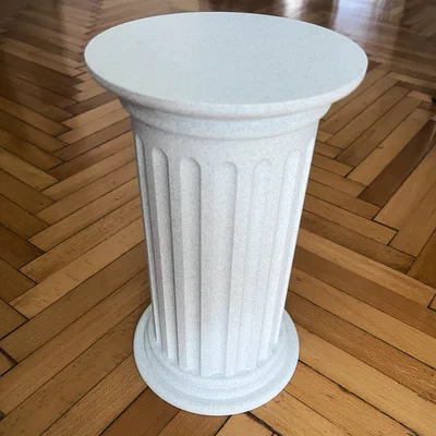 Hộp chứa hình cột La Mã/Hy Lạp (Roman/Greek Column Container)