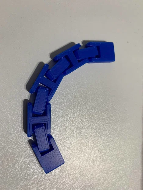 Xích khớp nối (Hinge Chain Fidget) - Đồ chơi giảm stress in 3D - Image 2