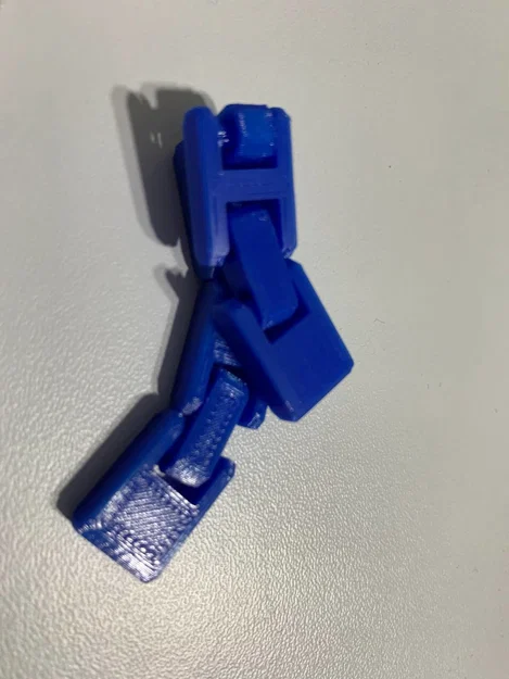 Xích khớp nối (Hinge Chain Fidget) - Đồ chơi giảm stress in 3D - Image 3