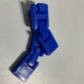 Xích khớp nối (Hinge Chain Fidget) - Đồ chơi giảm stress in 3D - Thumbnail 3