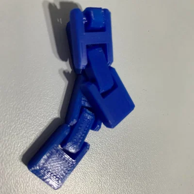 Xích khớp nối (Hinge Chain Fidget) - Đồ chơi giảm stress in 3D