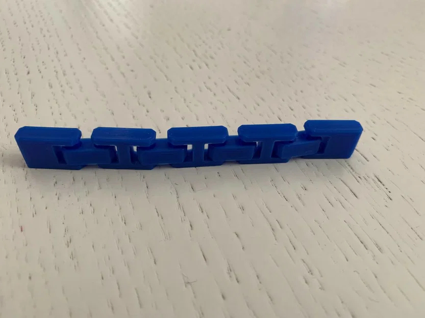 Xích khớp nối (Hinge Chain Fidget) - Đồ chơi giảm stress in 3D - Image 4