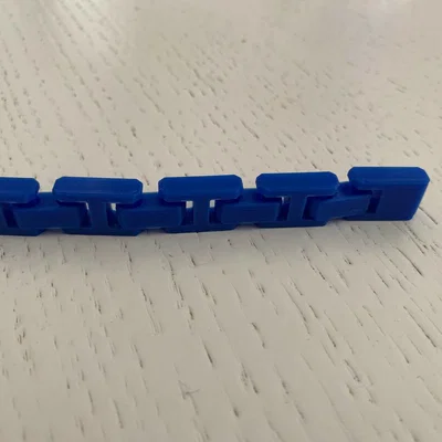 Xích khớp nối (Hinge Chain Fidget) - Đồ chơi giảm stress in 3D