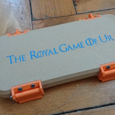 Royal Game of Ur (bản du lịch) – Bộ cờ cổ đại mang theo khi đi xa