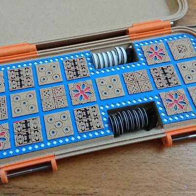 Royal Game of Ur (bản du lịch) – Bộ cờ cổ đại mang theo khi đi xa