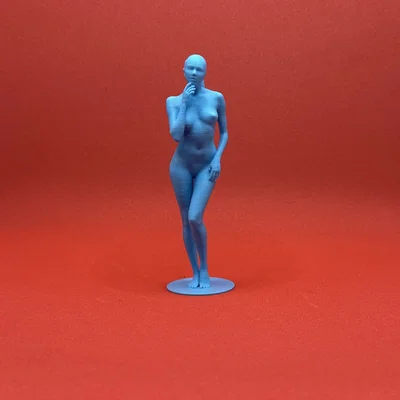 Mô hình nhân vật nữ 3D - Tượng scan 3D tinh xảo cho in ấn
