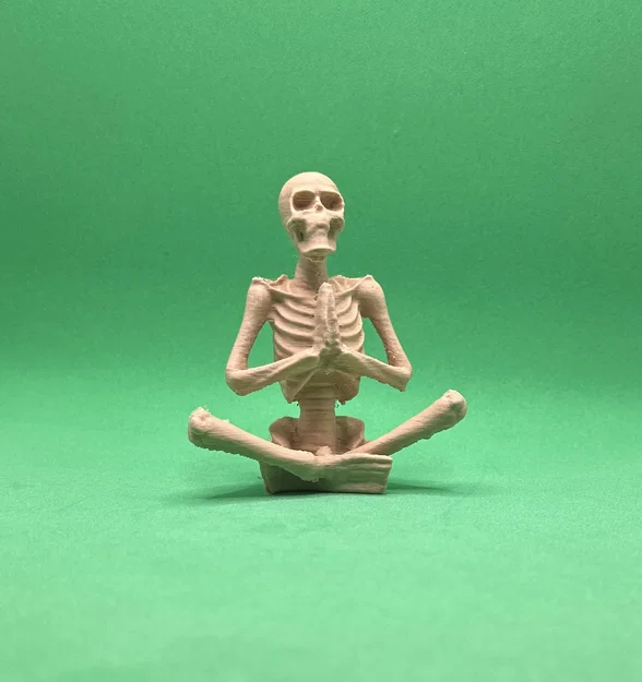 Ba Bộ Xương Tập Yoga (Three Skeletons Doing Yoga) - Image 2