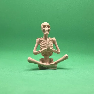 Ba Bộ Xương Tập Yoga (Three Skeletons Doing Yoga)
