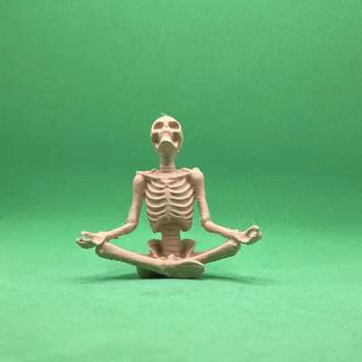 Ba Bộ Xương Tập Yoga (Three Skeletons Doing Yoga)