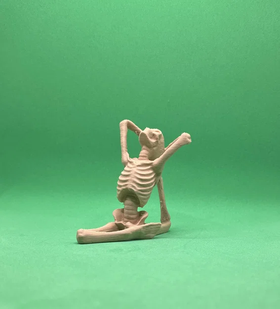 Ba Bộ Xương Tập Yoga (Three Skeletons Doing Yoga) - Image 4