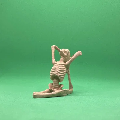 Ba Bộ Xương Tập Yoga (Three Skeletons Doing Yoga)
