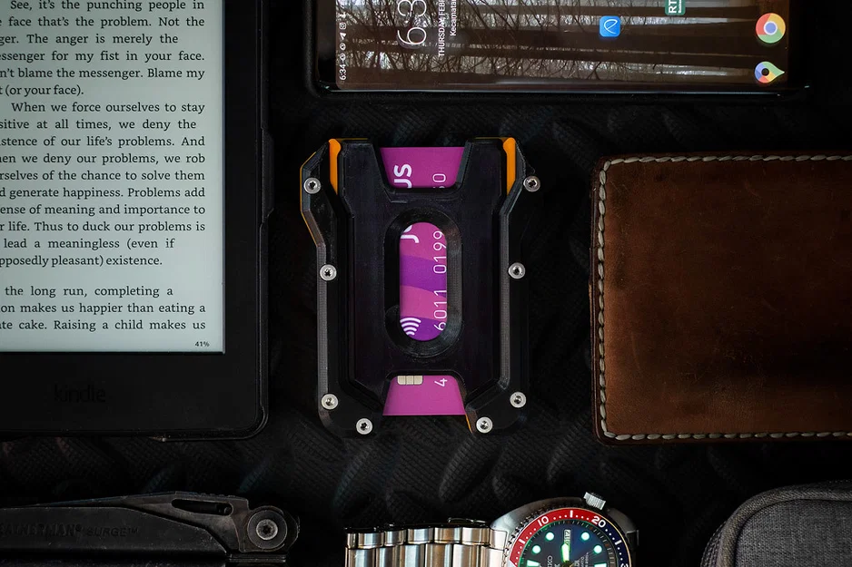 Tough Credit Card Holder – Kẹp/Hộp Đựng Thẻ Cứng Cáp - Image 2