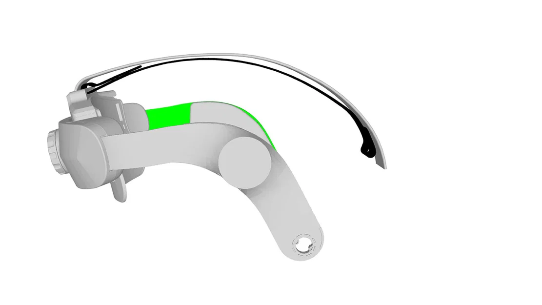 Dây đeo đầu 3D cho Pimax Crystal (Strap Pimax Crystal) - Image 1