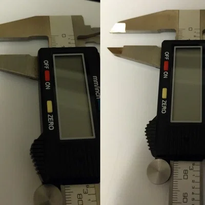 Bài test nhanh over/under extrusion ở cạnh (Fast edge over/under extrusion test)