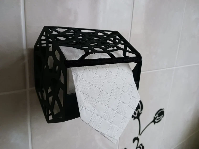 Kệ Treo Giấy Vệ Sinh Hình Học Trừu Tượng - Image 1