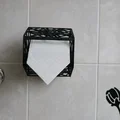 Kệ Treo Giấy Vệ Sinh Hình Học Trừu Tượng - Thumbnail 2